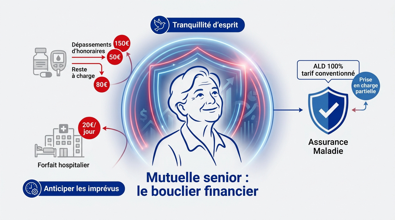 Mutuelle senior diabète et protection financière