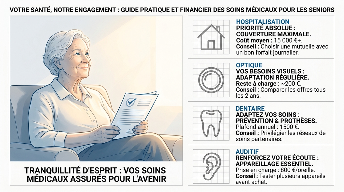 Guide pratique des soins médicaux et remboursements pour les retraités